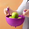 1pc Kitchen Strainer   Big Eyed Monster Design BPA Free Food Strainer For Fruits And Pasta   Fun And Safe   Purple