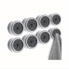 1 3 8pcs Kitchen Towel Holder  Self Adhesive Wall Dish Towel Hook  Round Wall Mount Towel Holder For Bathroom  Kitchen And Home  Wall  Cabinet  Garage