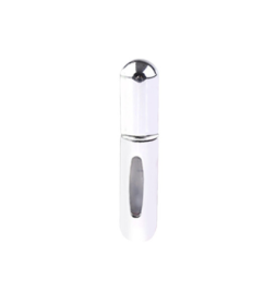 Mini Portable Perfume Travel Atomizer   Bright Silver 5ml