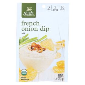 Simply Organic French Onion Dip Mix   Case Of 12   1 1 Oz    Default