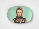 Frida Kahlo    10 x14  Serving Platter    Famous Artist Gift Idea   Single Platter