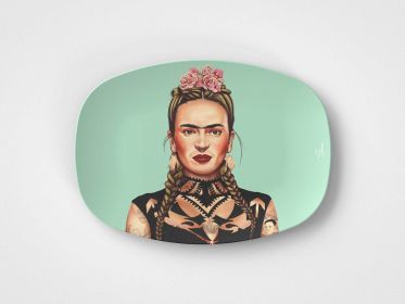 Frida Kahlo    10 x14  Serving Platter    Famous Artist Gift Idea   Single Platter