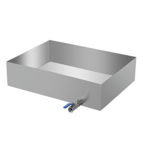 VEVOR Maple Syrup Evaporator Pan 24x18x6 Inch Stainless Steel Maple Syrup Boiling Pan for Boiling Maple Syrup   Default