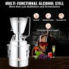 VEVOR 13 Gal Alcohol Distiller Machine Brewing Equipment DIY Whiskey Home Still   Default