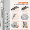 VEVOR Shower Panel System  4 Shower Modes Shower Panel Tower  Rainfall  Waterfall  5 Full Body Massage Jets and 3 Setting Handheld Shower Head with 59