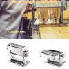 Pasta Maker Roller Machine Fettuccine Noodle Maker   Silver