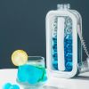 1pc Ice Ball Maker Kettle Kitchen Bar Accessories Gadgets Creative Ice Cube Mold 2 In 1 Multifunctional Container Pot   White