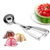 1pc Stainless Steel Ice Cream Ball Scoop Fruit Scoop   C 6cm