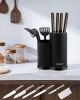 Knife Block  Cookit kitchen Universal Knife Holder without Knives  Detachable Knife Storage with Scissors Slot  Space Saver Multi function Knife Utens