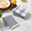 Better Homes   Gardens 4 Piece Oversized Dish Cloth Set  Rich Black   Better Homes   Gardens