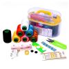 46pcs Portable Household Needle And Thread Sewing Tools Thread Kit Organizer Color Random   46pcs