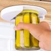 Creative Can Opener Under The Cabinet Self adhesive Jar Bottle Opener Top Lid Remover Wet Grip Jar Opener EZ Jar Opener Weak Single Hand Under Cabinet