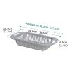 1pc Retractable Fruits And Vegetables Drain Basket  Extendable Over The Sink  Adjustable Strainer  Sink Washing Basket For Kitchen   White